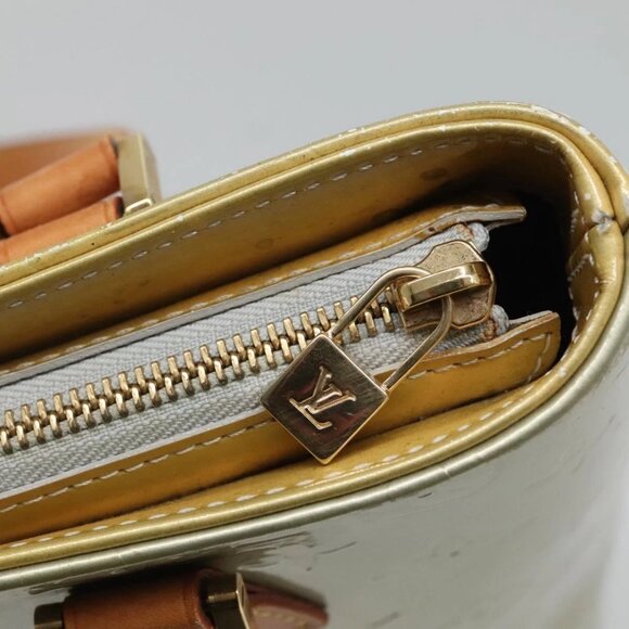 LOUIS VUITTON Monogram Vernis Houston Hand Bag Gris M91053 LV Auth hk2535 - Picture 6 of 15